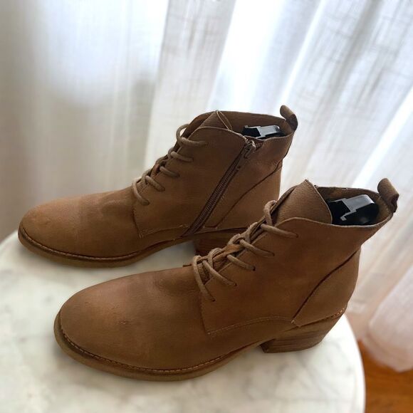 Lucky Brand Lace up Desert Combat Booties size  6.5 - Picture 13 of 16